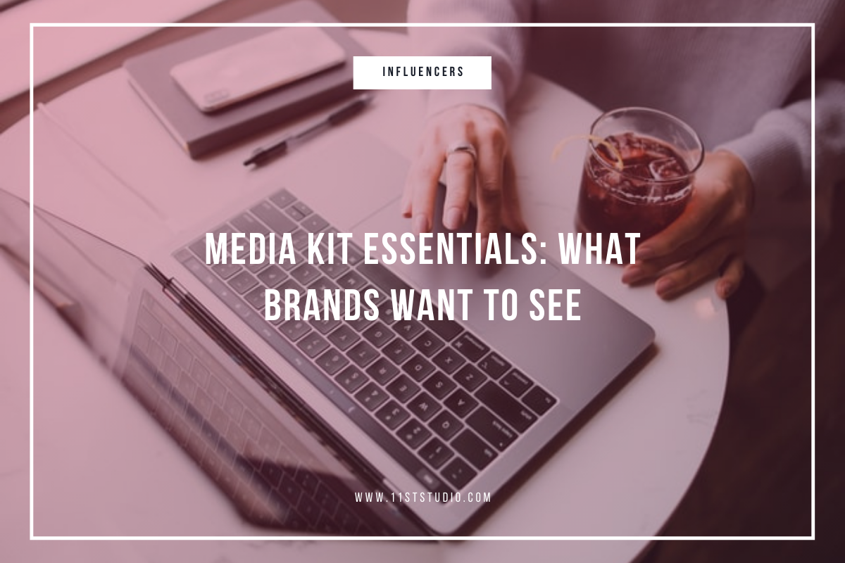 what to include in a media kit for influencers