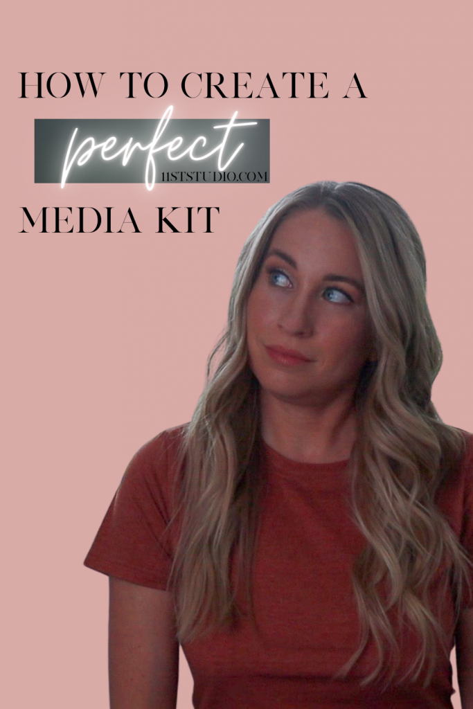 what (exactly) you need to include in your media kit