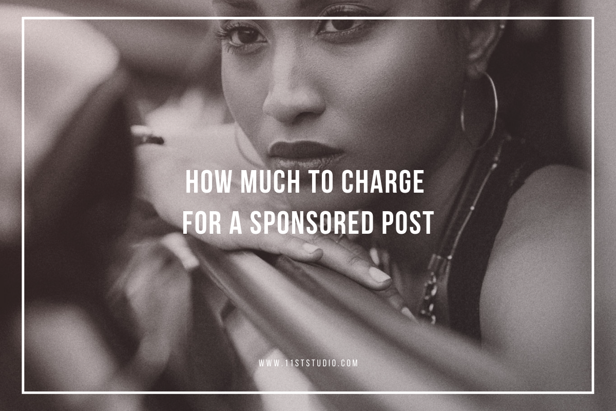 how much to charge for a sponsored post